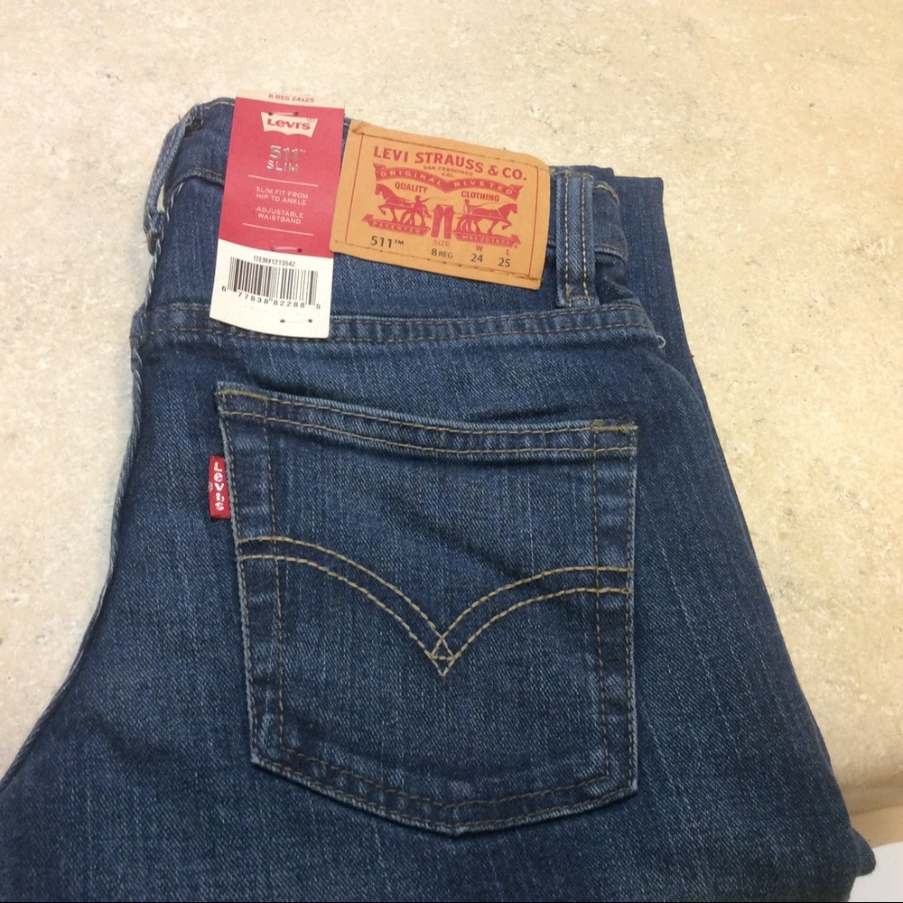 Boys Levis 511 Slim Jeans
